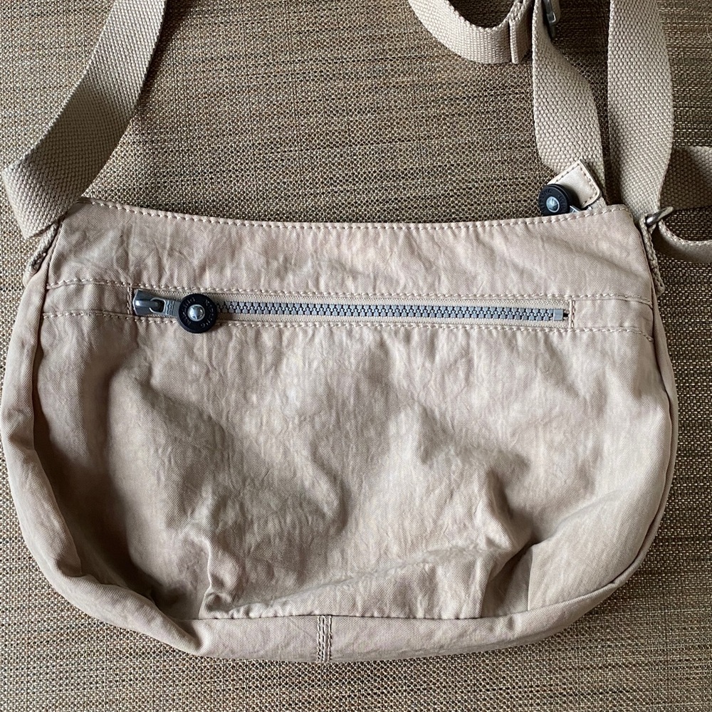 Kipling Tan Crossbody Bag with Front Pocket - Picture 3 of 8